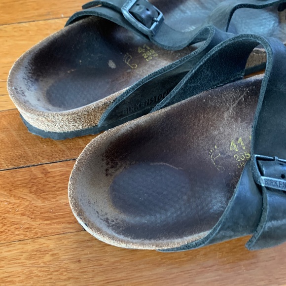 Birkenstock Gizah 41 Black Leather - Picture 3 of 6